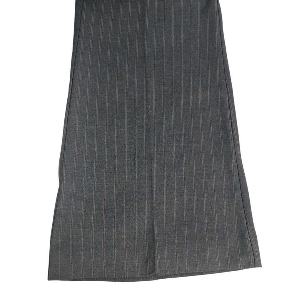 New York & Company Womens Dress Pants Size 16 Petite Flare Leg Bluish Gray - Picture 6 of 10